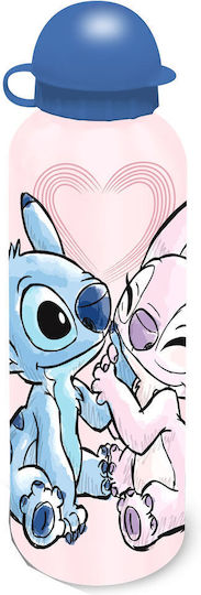 Kids Licensing Sticlă pentru Copii Lilo & Stitch din Aluminiu 500ml