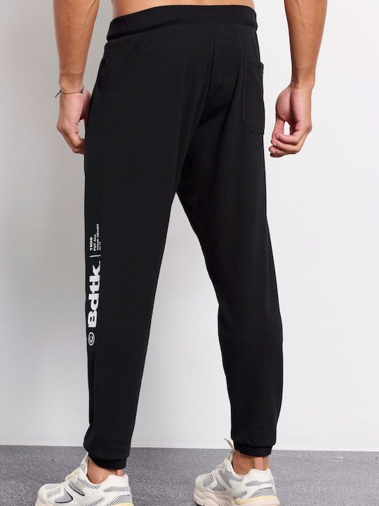 BodyTalk Men's Sweatpants with Rubber Black