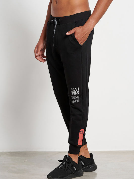 Jogginghose mit Gummizug Schwarz