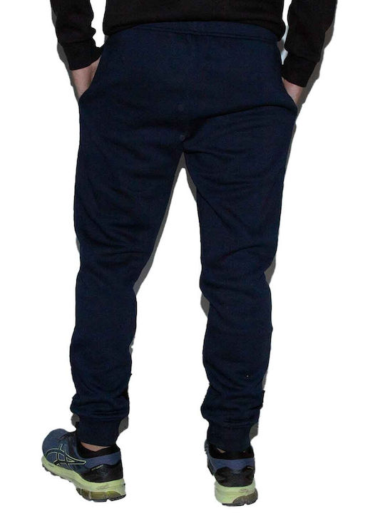 Champion Men's Sweatpants with Rubber Navy Blue