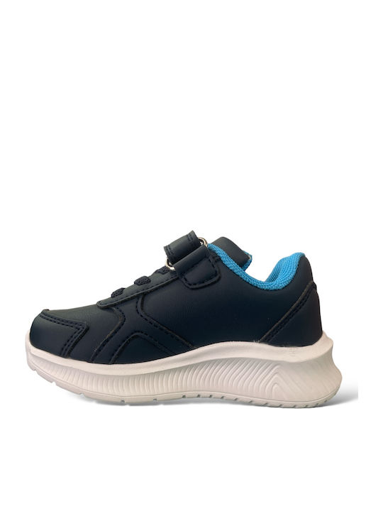 BRETT 2 V Kids Sneakers with Scratch Blue