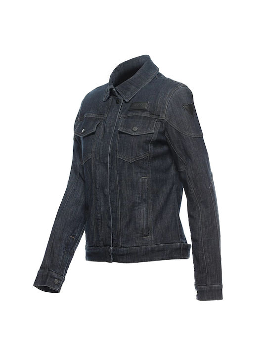 Dainese Winter Damen Motorradjacke Blau