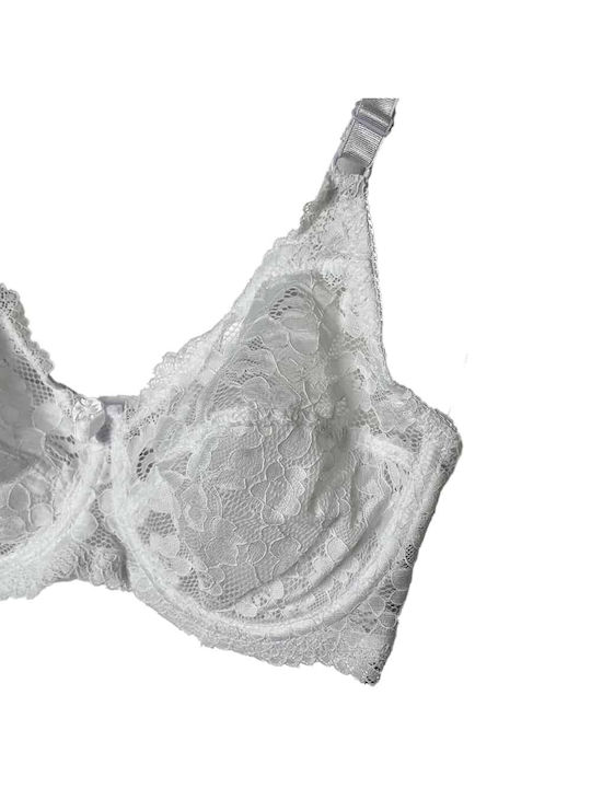 Hana Bra without Padding without Underwire White