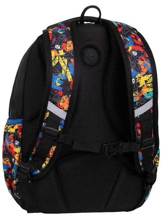 Colorino Schulranzen Rucksack Junior High-High School Mehrfarbig