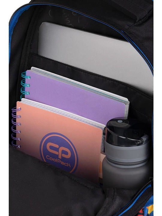 Colorino Schulranzen Rucksack Junior High-High School Mehrfarbig