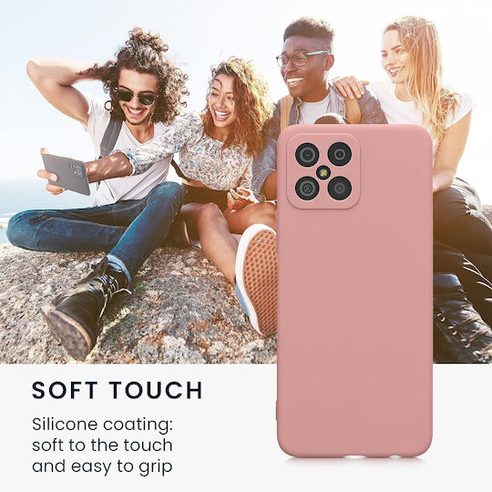 KWmobile Back Cover Silicone 1.3mm Winter Rose (Honor X8)