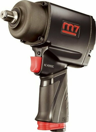 M7 NC4236 Air Impact Wrench 1/2 Square Drive with Maximum Torque 138.27 kgm