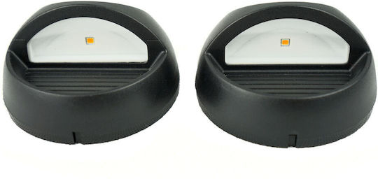 Modee Lighting Set of 2 Wall Solar Lights 6lm with Warm White Light 2700K IP44