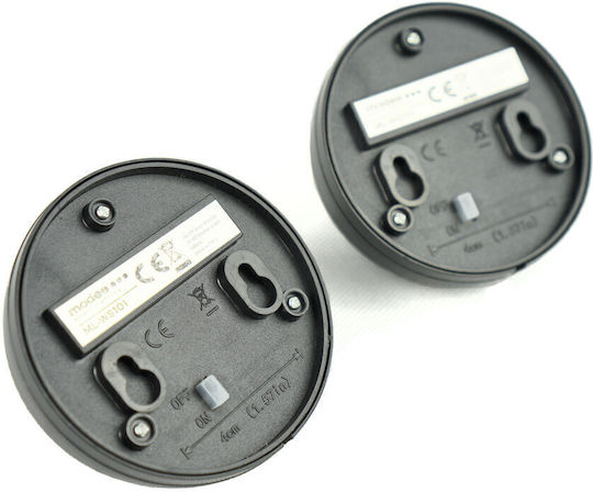 Modee Lighting Set of 2 Wall Solar Lights 6lm with Warm White Light 2700K IP44