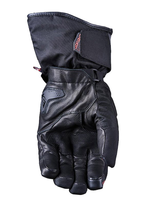 Five Heated Bărbătești Mănuși de motocicletă Impermeabil Negre