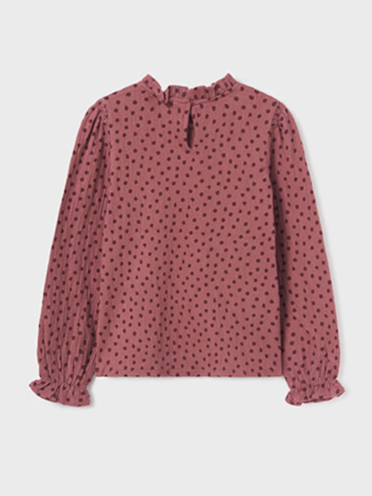 Kids' Shirt Long Sleeve Purple