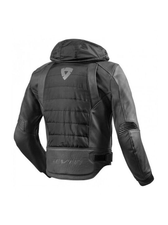 Rev'IT Blake Winter Herren Motorradjacke Wasserdicht Schwarz