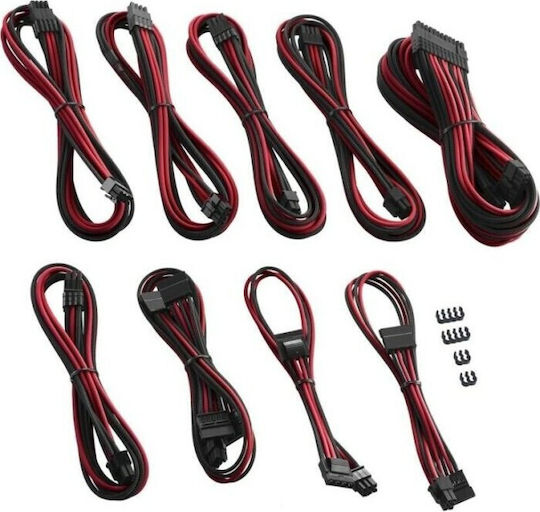 Cablemod ModMesh C-Series AXi HXi RM - Cable 0.7m Μαύρο CM-PCSI-FKIT-NKKR-R