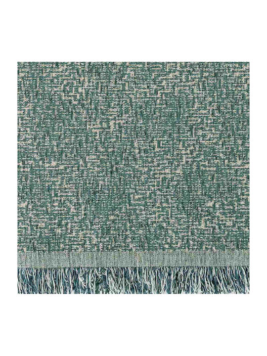 Borea Borea Four-Seater Sofa Throw Chenille 180x350cm Green