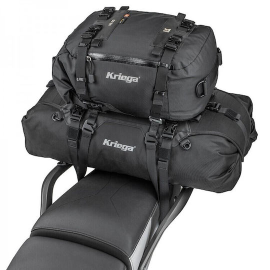 Kriega Drypack Σάκος Ουράς Μοτοσυκλέτας 40lt σε Μαύρο Χρώμα