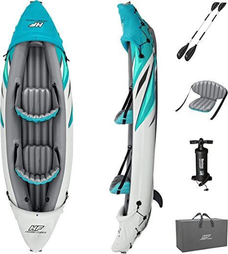 Bestway Rapid Elite X2 65142 Kayak umflat Geantă de plajă 2 persoane Multicolor