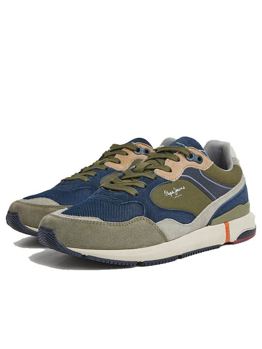 Pepe Jeans London Pro Advance Herren Sneakers Khaki