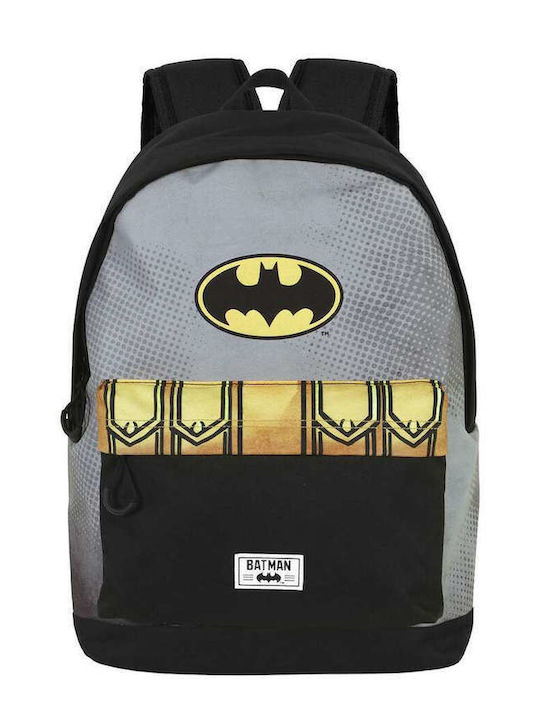 DC Batman Σχολική Τσάντα Πλάτης Δημοτικού Πολύχρωμη
