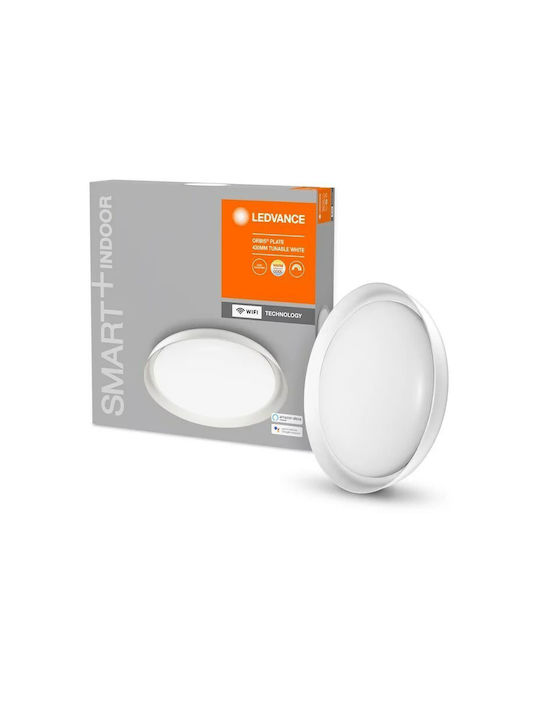 Ledvance Orbis Plate Inteligent Plafonieră de Tavan 43buc Albă cu LED Integrat