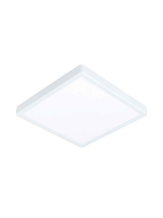 Eglo ARGOLIS-Z Smart Ceiling Mount Light Bathroom 28.5cm White with Integrated LED and Remote Control