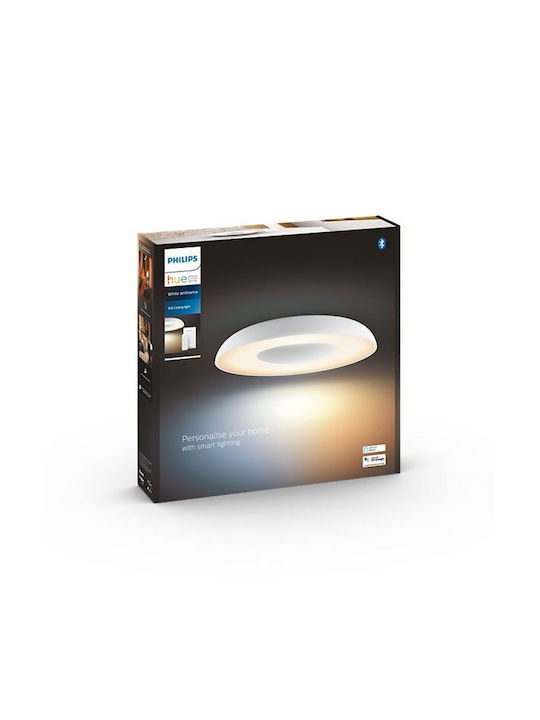 Philips Hue Still Smart Πλαφονιέρα 39.1εκ. LED