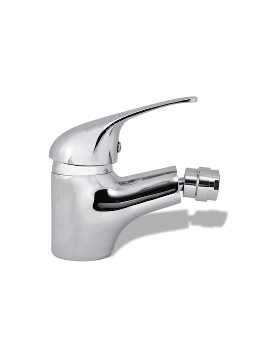 vidaXL Baterie Bidet Argintiu