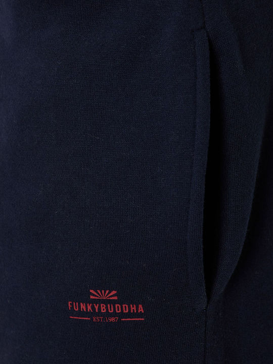 Παντελόνι Φόρμας με Λάστιχο Navy Μπλε
