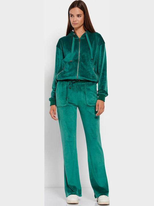 Sweatpants Velvet Green