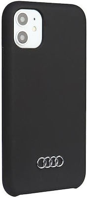 Audi Silicone / Plastic Back Cover Black (iPhone 11)