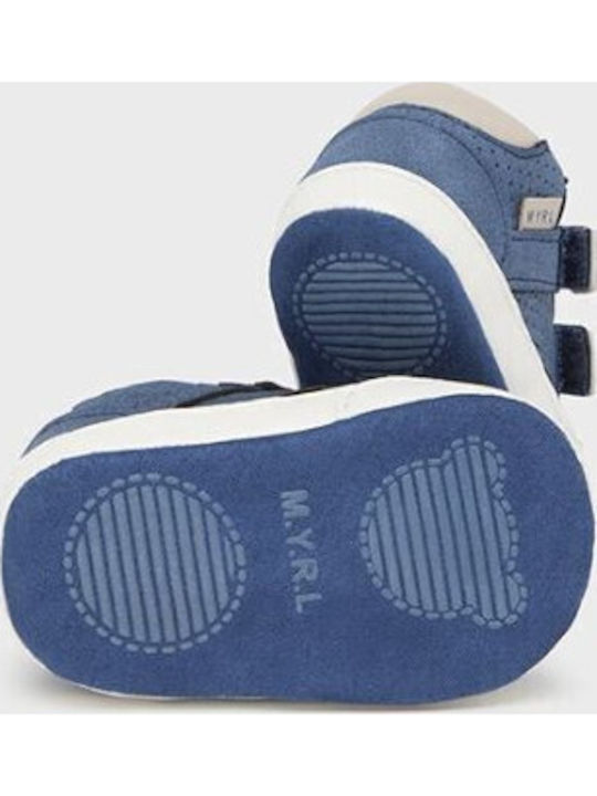 Mayoral Βρεφικά Sneakers Αγκαλιάς Μπλε