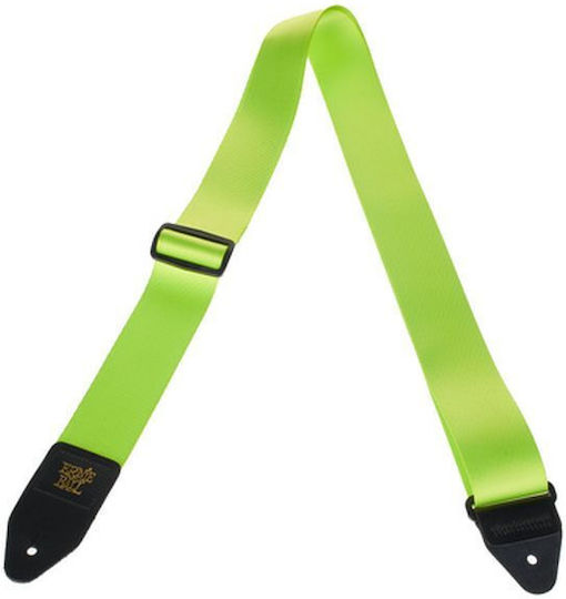 Ernie Ball Neon Green Premium Strap