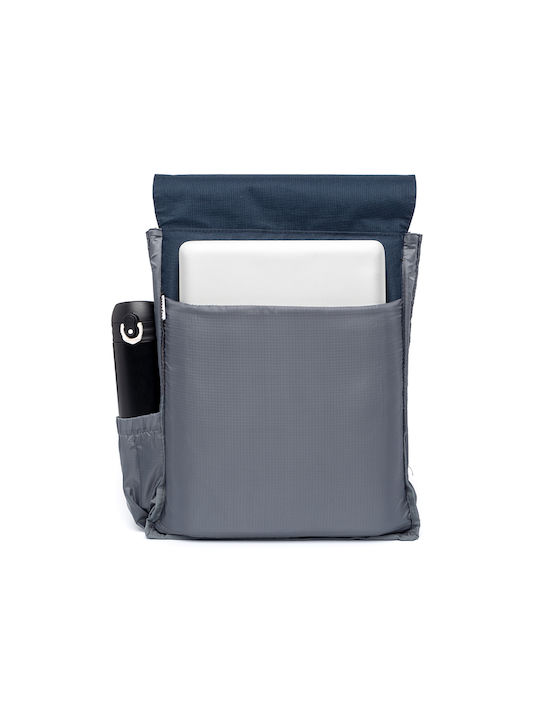 Lefrik Handy Fabric Backpack Waterproof Navy Blue 9lt