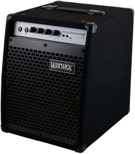 Warwick Bass Combo BC 20 Combo Amplifier for Electric Bass 1 x 8" 20W Black