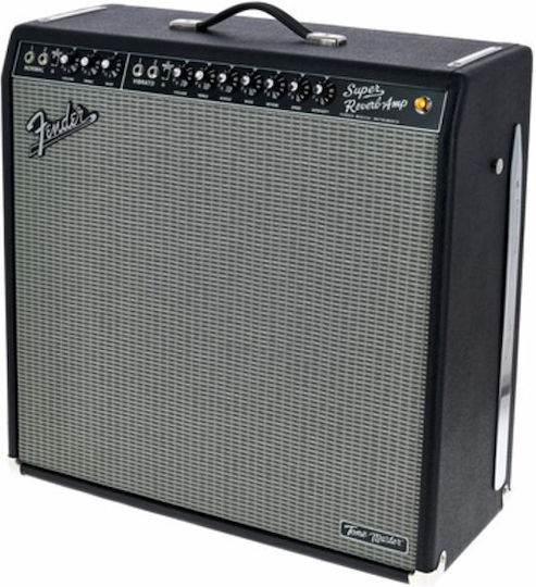 Fender Tone Master Super Reverb Combo Amplifier for Electric Guitar 4 x 10" 200W Black