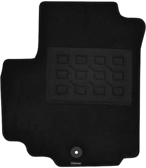 Σετ Μπροστινά και Πίσω Πατάκια 4τμχ για Suzuki Swift 2005-2010 Μαύρα