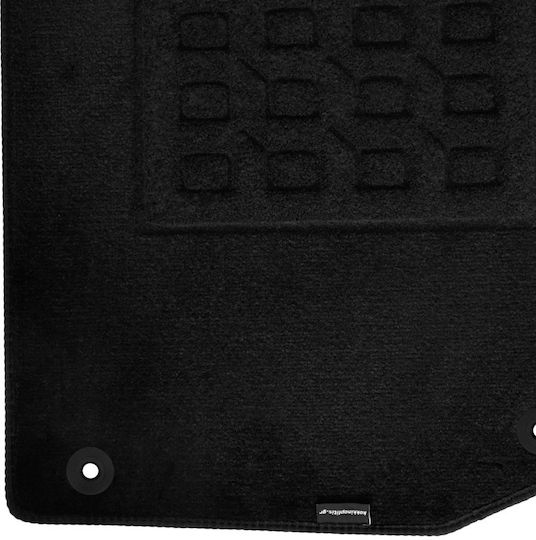 Σετ Μπροστινά και Πίσω Πατάκια 4τμχ για Citroen C1 2010-2014 Μαύρα