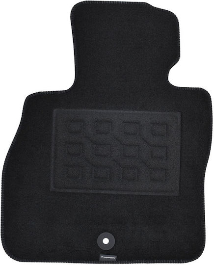 Set of Front and Rear Mats 4pcs for Mini Clubman 2015 Black