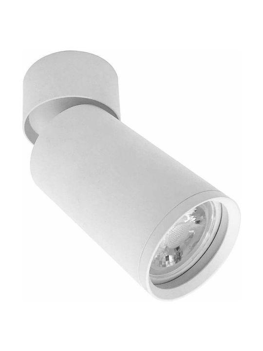 Vivalux SP705 W Single Spot with Socket GU10 in White Color