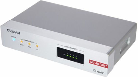 Tascam ML-4D/OUT Convertor Dante Analogue 4 canale cu DSP
