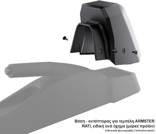 Rati Armster Car Armrest Mount for Suzuki Jimny 1998-2018 Black