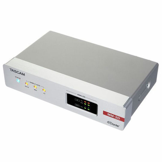 Tascam MM-2D-X Dante Converter DAC Argintiu