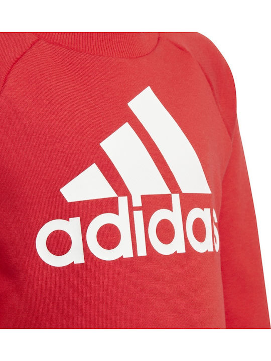 Kids Sweatpants Set Red 2pcs