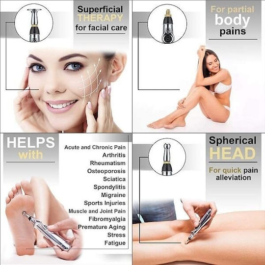 Factory Acupuncture Pen for Self-Therapy for Pain Relief Pen Massage Acupressure for the Hands against Cellulite