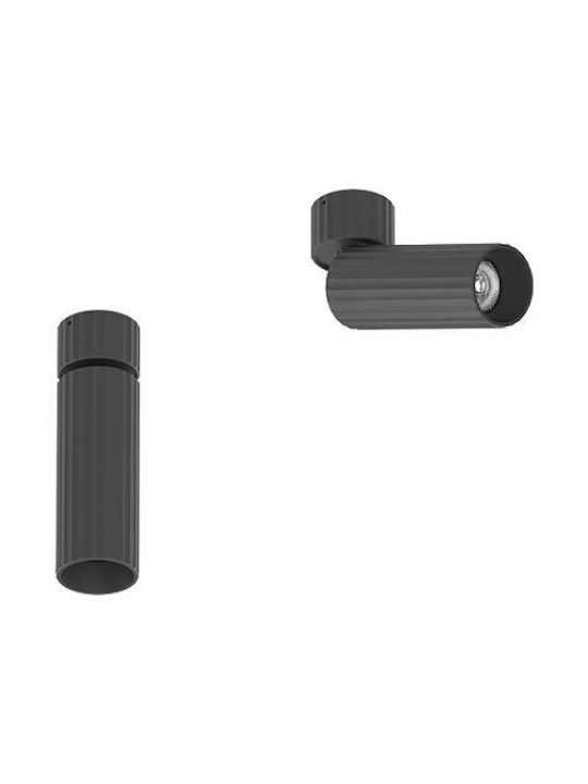 Zambelis Lights Einzel LED Spot in Schwarz Farbe