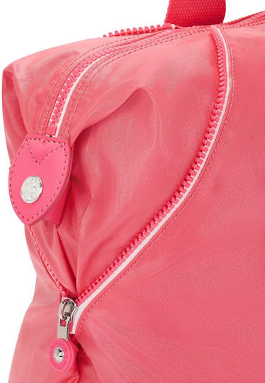 Kipling Barbie Art Sack Voyage Lively Pink Fabric L33.5xW19xH27cm