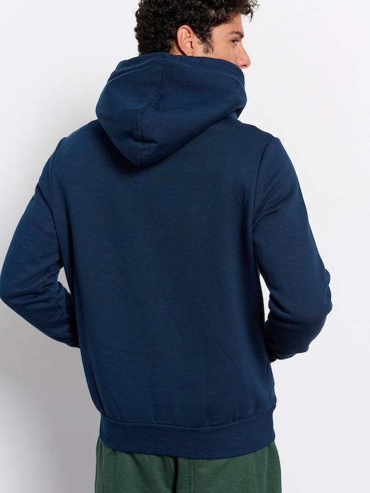 BodyTalk Men's Sweatshirt with Hood Dark Blue