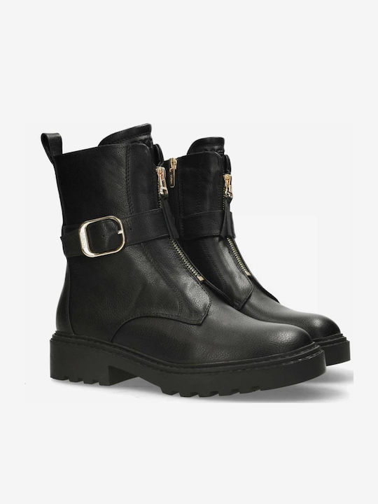 Manoush Leather Women's Ankle Boots Black
