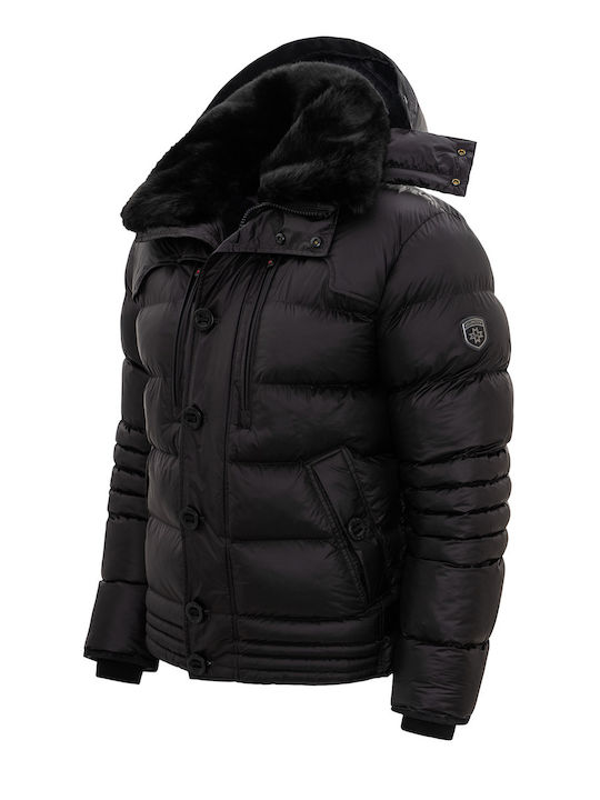 Wellensteyn Herren Winter Jacke Puffer Schwarz