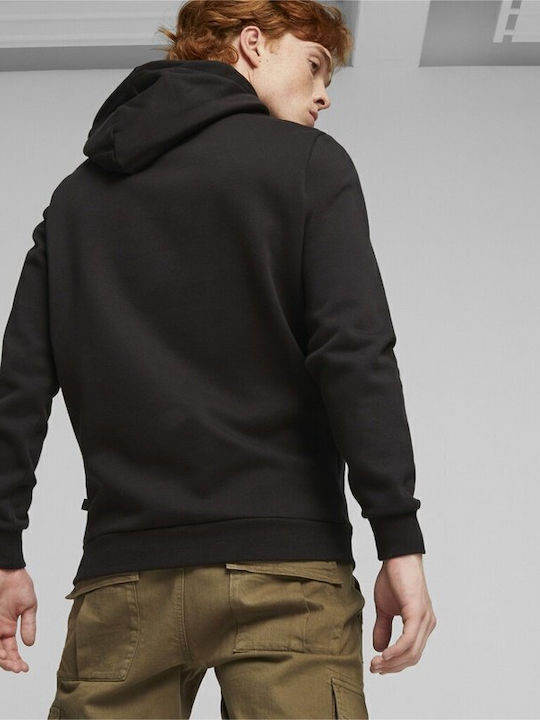 PUMA Hanorac Negru Cu Glugă