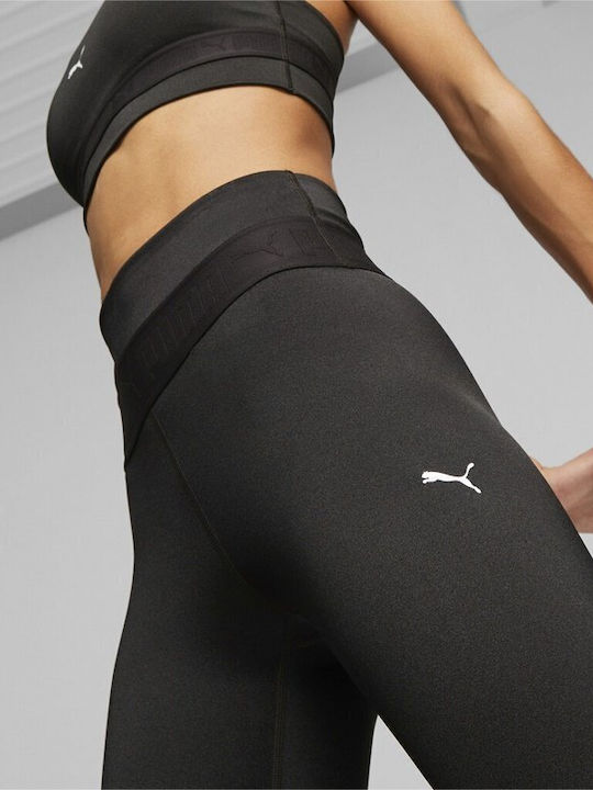 Puma Strong Frauen Gekürzt Leggings Hochgeschnitten Schwarz